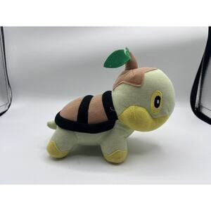 2009 Toy Factory Pokemon Turtwig 10" Plush Stuffed Doll Figure Toy Nintendo